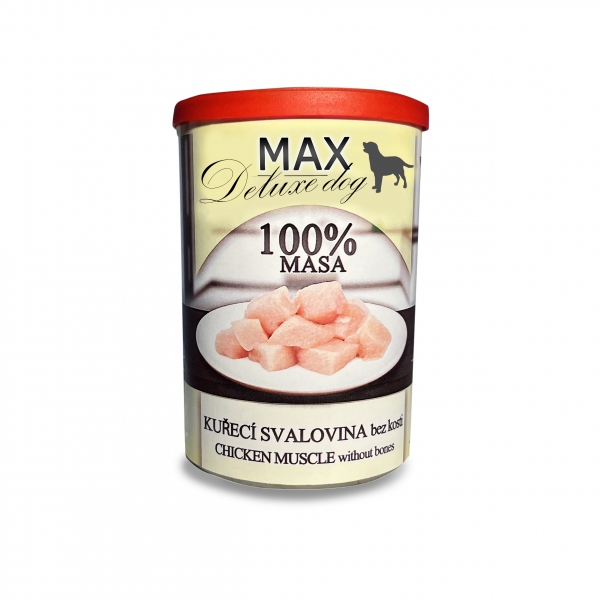 MAX deluxe KUŘECÍ SVALOVINA BEZ KOSTI 400g