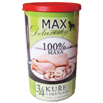 MAX deluxe 3/4 kuřete s dršťkami 1200g