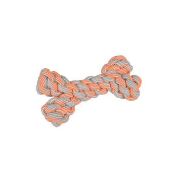 Hračka pes Kost bavlněná 20 cm