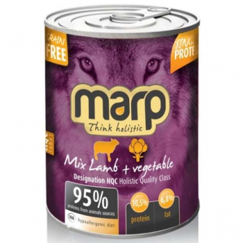Marp Mix konzerva pro psy jehně + zelenina 400g