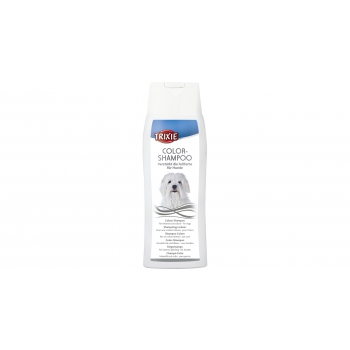 Color šampon-bílý 250ml TRIXIE - pro světlé a bílosrsté psy