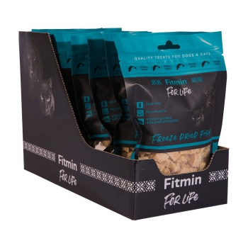 Fitmin For Life Mrazem sušená rybí pochoutka pro psy a kočky 10 ks x 30 g
