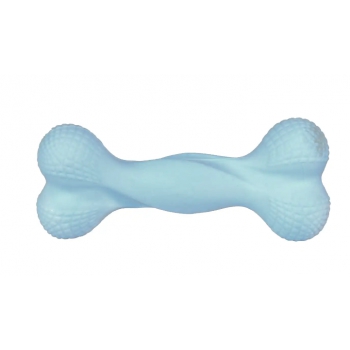 Amarago eco friendly hračka pro psy kost velká modrá z TRP pěny, 15cm/76g