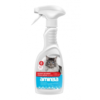 Aminela Clean Ekologický odstraňovač zápachu a nečistot pro kočky 500ml