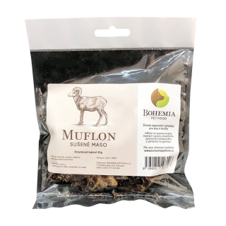 Bohemia - Muflon sušené maso pro psy 50 g